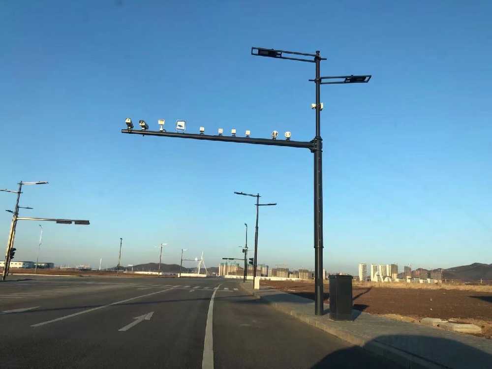 济南市黑龙江佳木斯综合路灯杆项目